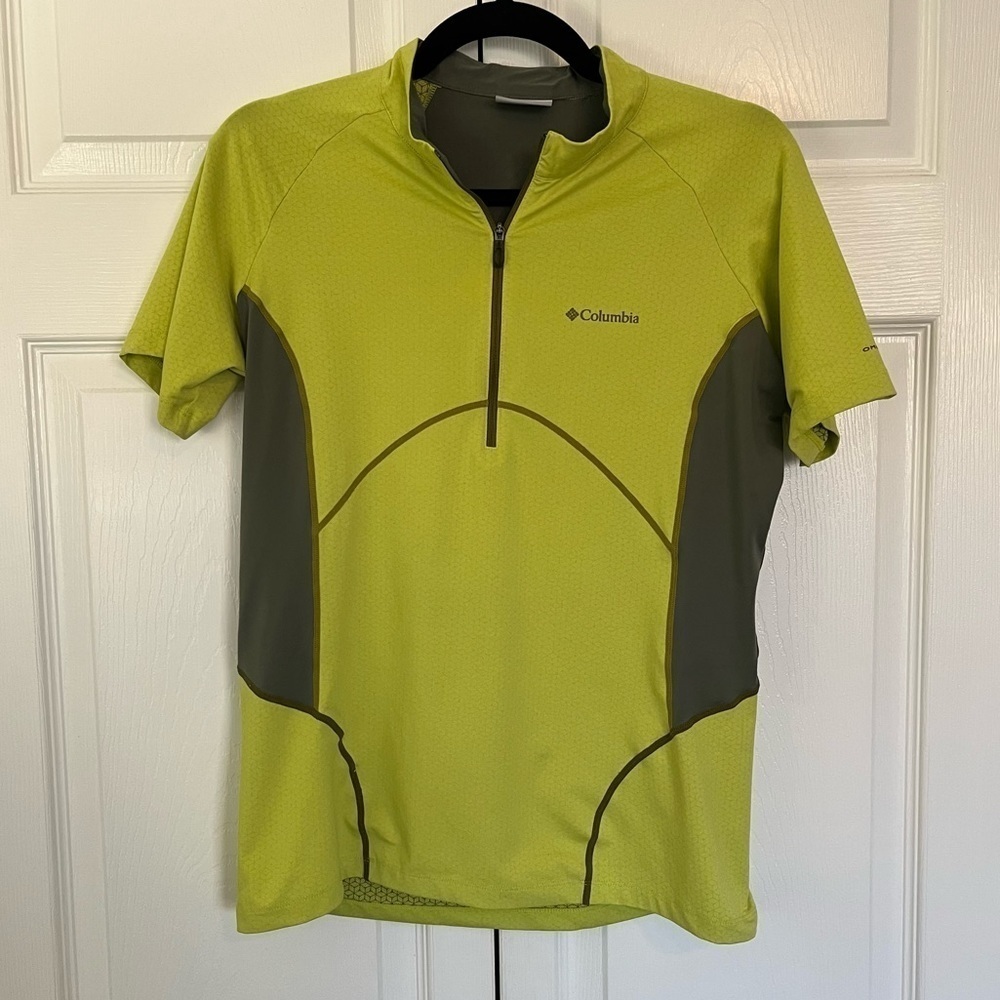 Columbia Green Omni-wick Compression Shirt Size L